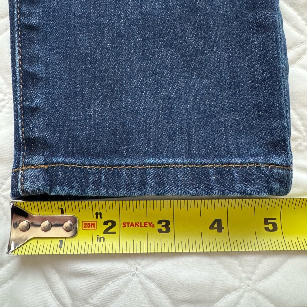 Joe’s Jeans Women's Mardi Straight Ankle Dark Faded Blue Denim Jeans Size 25 - Picture 9 of 12